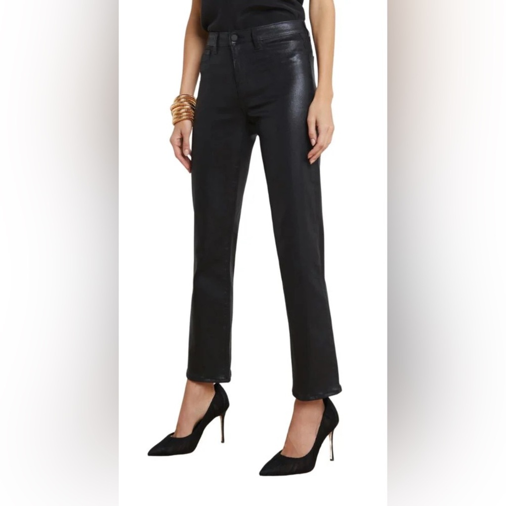 L'AGENCE Black Straight Leg Jeans size 24
